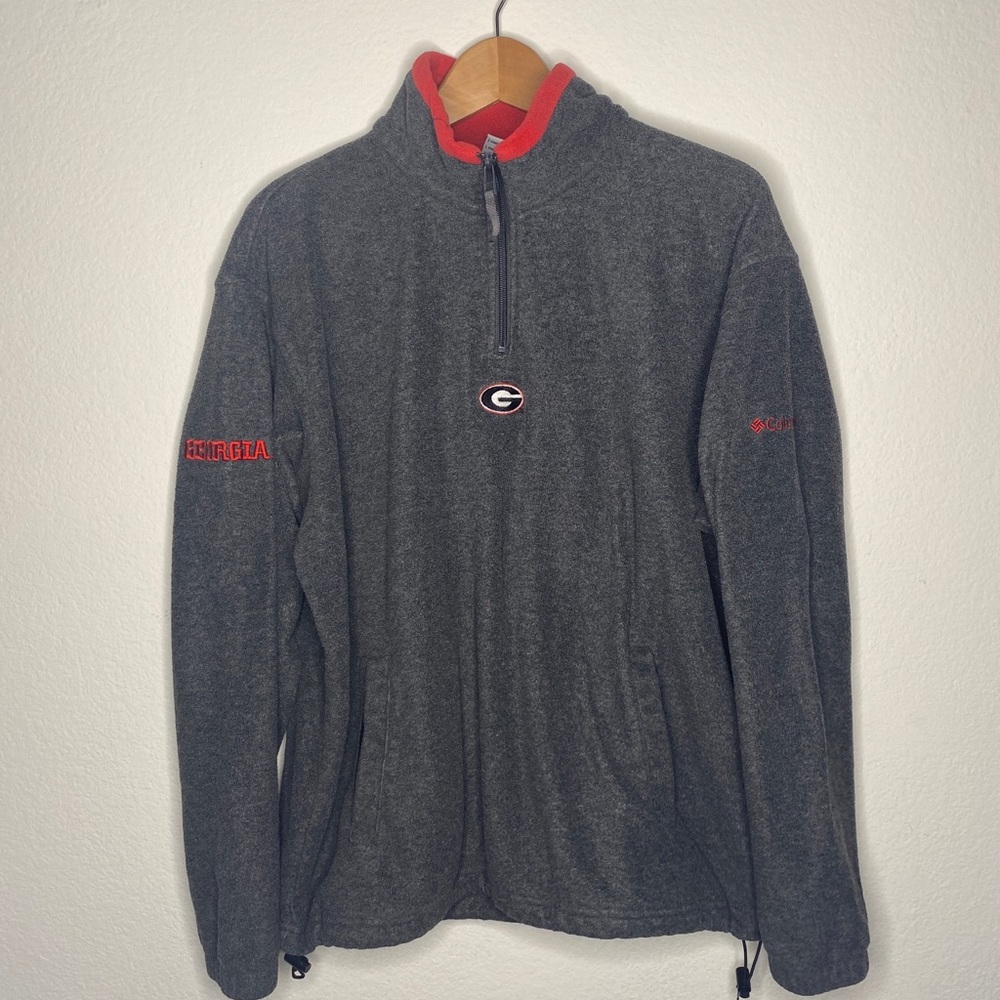 Grey Georgia Sweater with Pockets & Drawstring